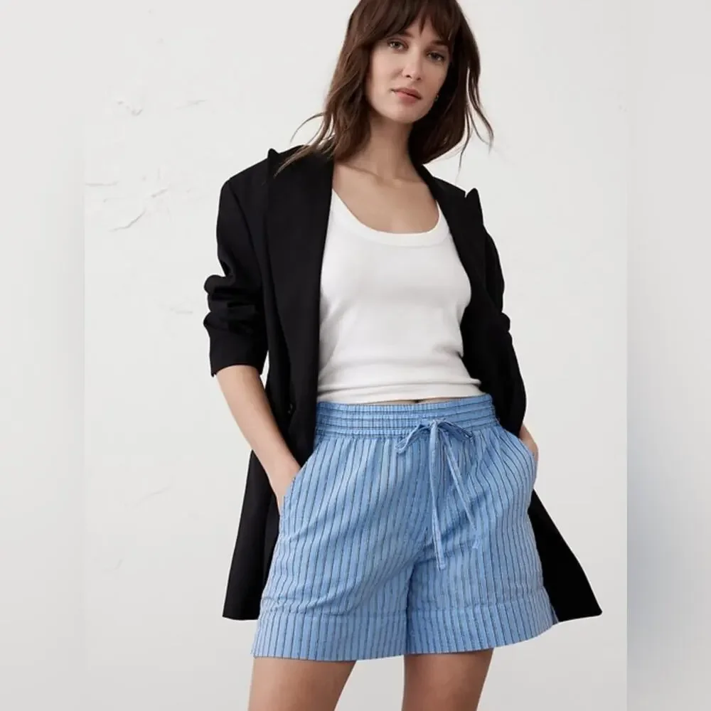 NWT Banana Republic Drawstring Shorts